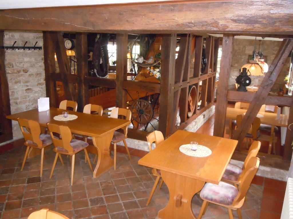 Landgasthof Zur Untermuehle Datterode Esterno foto